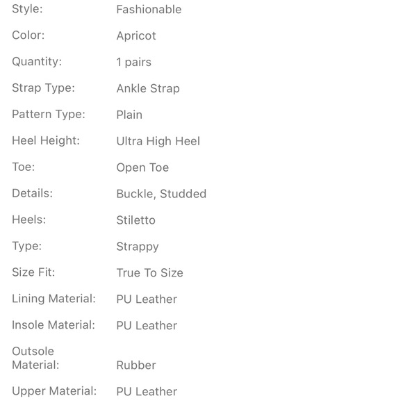 NWOT!! Open Toe Studded Bow Ankle Strap High Heels! - Picture 4 of 4